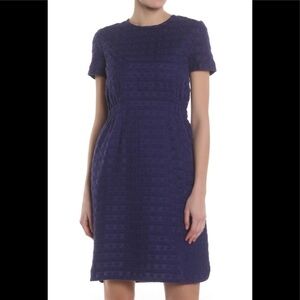 Marc by Marc Jacobs Val Blue Dress Floral Size 4 Short Sleeves